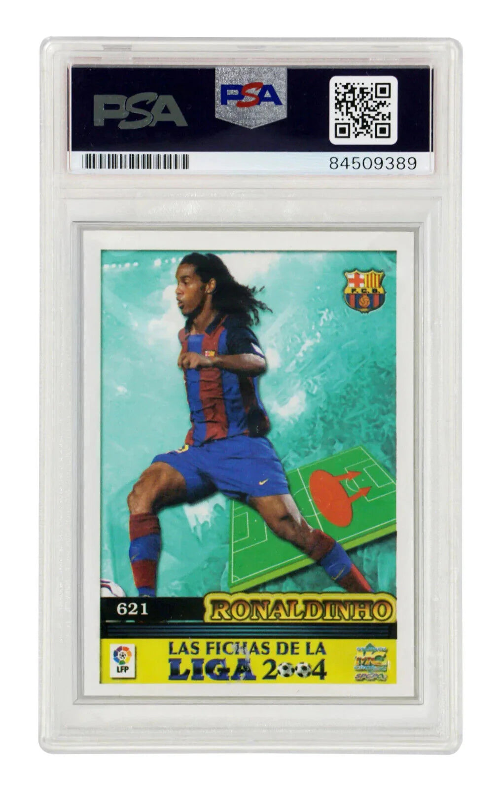 Ronaldinho Signed 2003 Mundircromo Las Fichas De La Liga – PSA AUTO Authentic