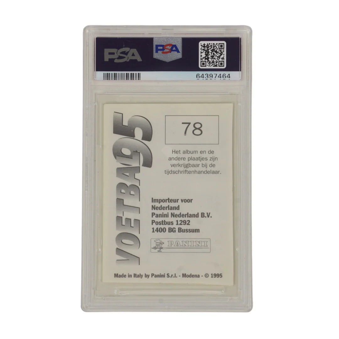 Ronaldo Nazario Signed 1995 Panini Voetbal 95 Rookie Sticker – PSA AUTO Authentic