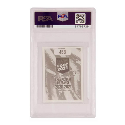 Jeremy Doku Signed 2020 Panini Foot Sticker - PSA 10 Autograph